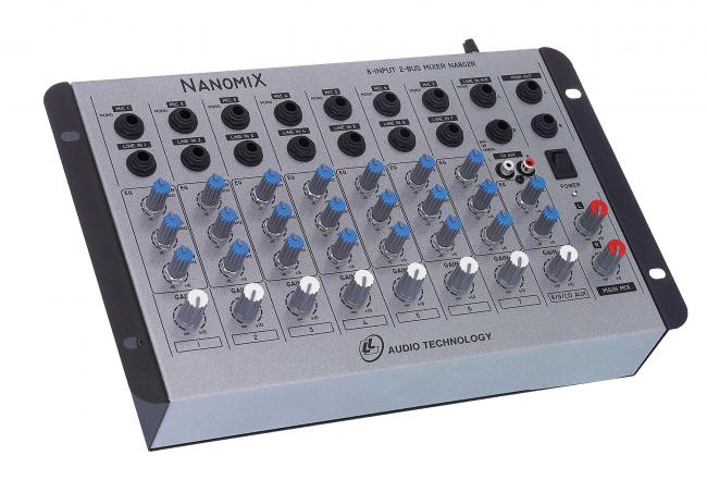 Mesa de som 8 canais - LL AUDIO